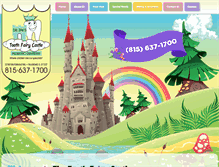 Tablet Screenshot of drzakstoothfairycastle.com